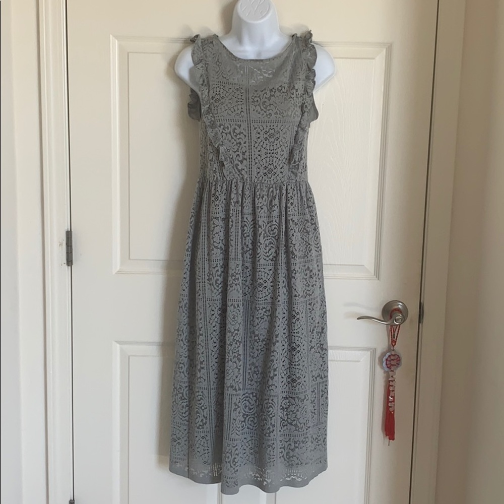 ZARA Midi Dress Size XS - Picture 2 of 5